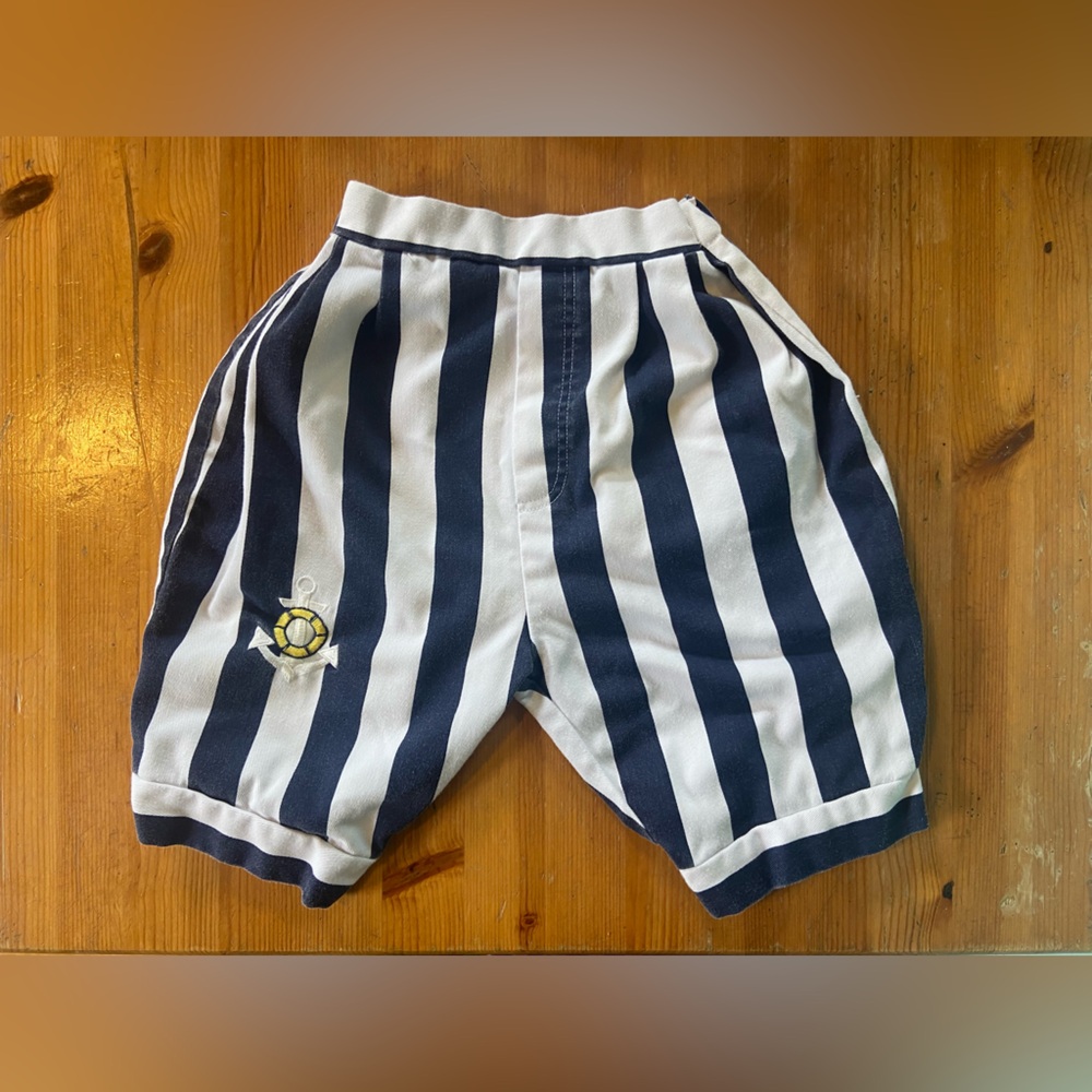 Vintage sailor pants 18-24 months